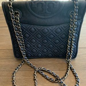 Denim Tory Burch bag